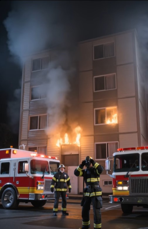 Firefighters Thought Everyone Was Safe — Then One Little Girl Revealed Someone Was Still Trapped Inside