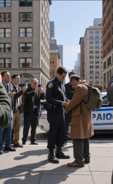 The Police Officer Handcuffed the Homeless Man in Front of the Entire City