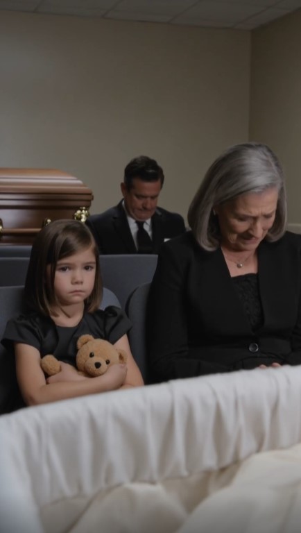 Little Girl Pointed At The Casket And Said “That’s Not Grandpa” — Then The Funeral Director Turned Pale