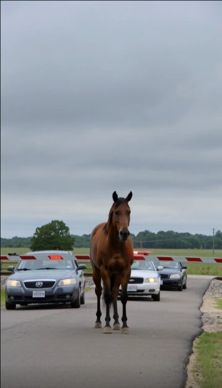 Horse Blocked A Railroad Crossing — Then A Little Boy Saw The Broken Track