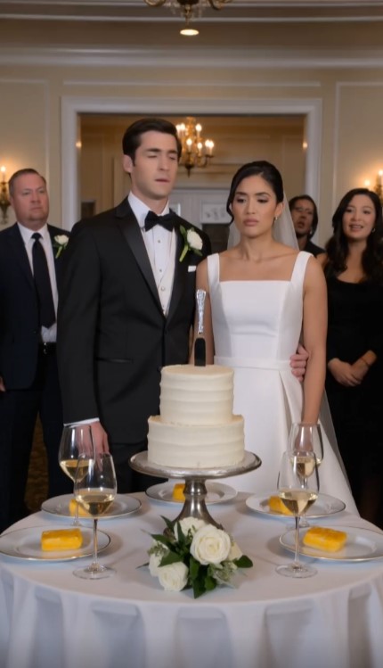 Groom’s Grandmother Stopped The Wedding Cake Cutting — Then She Found Something Hidden Inside