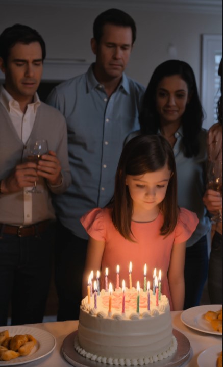 Little Girl Screamed At Her Birthday Cake — Then Her Father Saw It Move