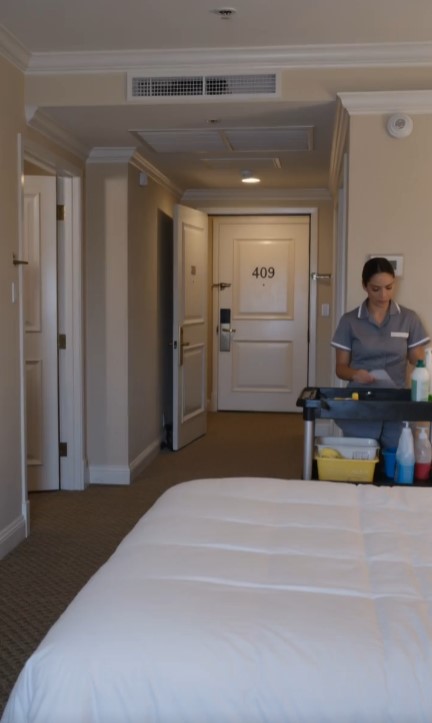 Housekeeper Refused To Clean Room 409 — Then She Found A Note Under The Closet Door
