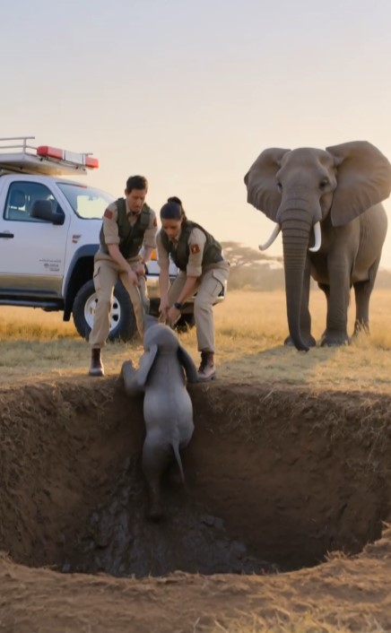 The Rescue Team Thought They Had Saved the Baby Elephant