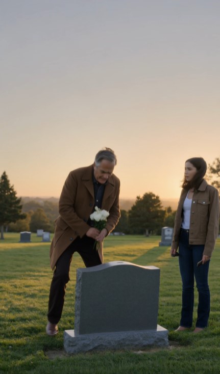 Old Man Placed Flowers On The Wrong Grave Every Sunday — Then A Young Woman Showed Him A Photo