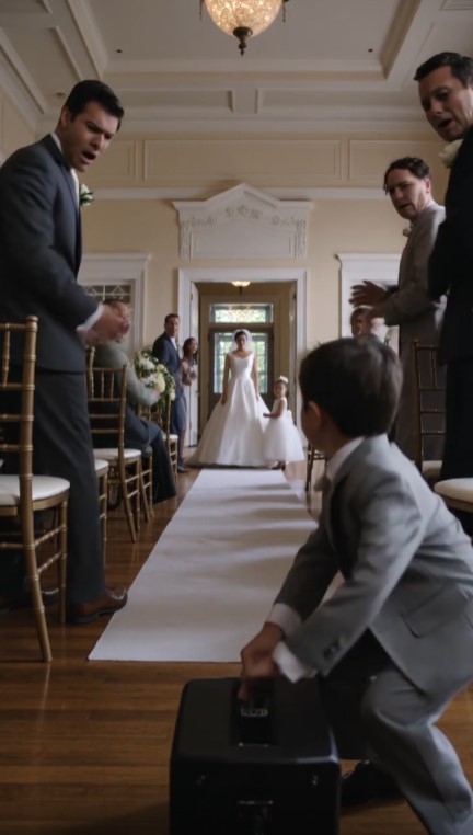 Little Boy Unplugged The Speakers During A Wedding — Then The Flower Girl Opened Her Locket
