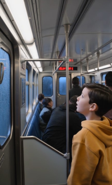 Passengers Screamed When a Little Boy Pulled the Emergency Brake on a Packed Train