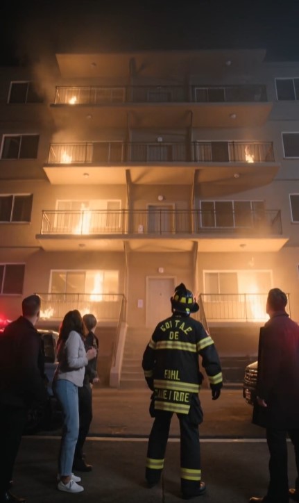 The Firefighter Ran Back Into the Burning Apartment After Everyone Was Already Outside