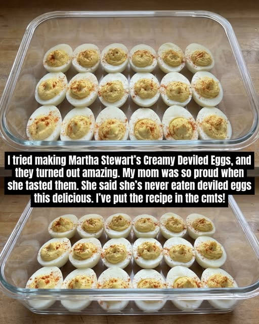 How to Make Martha Stewart’s Creamy Deviled Eggs