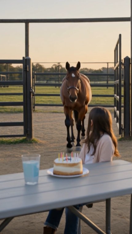 Girl’s Birthday Party Was Empty—Then a Rescue Horse Revealed a Connection to the Father She Lost