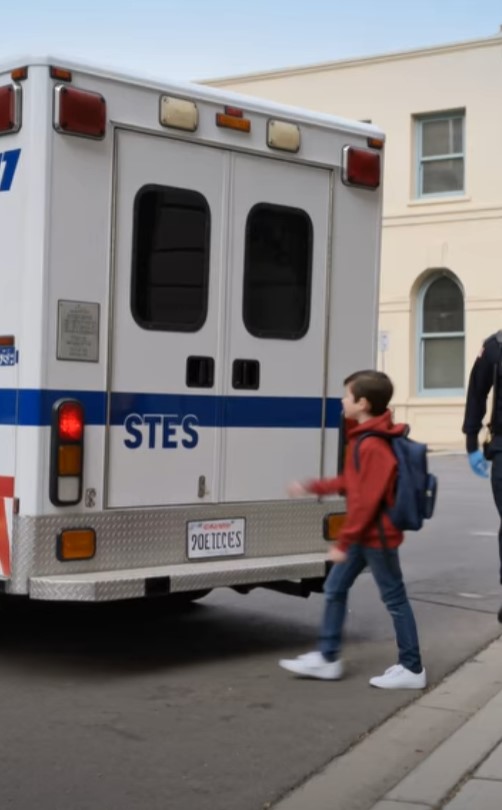 The Ambulance Was About to Leave—Then a Little Boy Shouted “WAIT!”