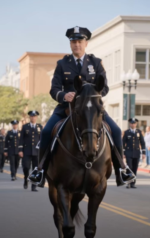 The Police Horse Refused to Move—Then Everyone Saw the Boy in the Wheelchair