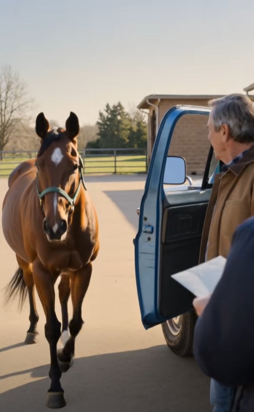 The Farmer Was About to Sell His Old Truck—Then His Horse Blocked the Door
