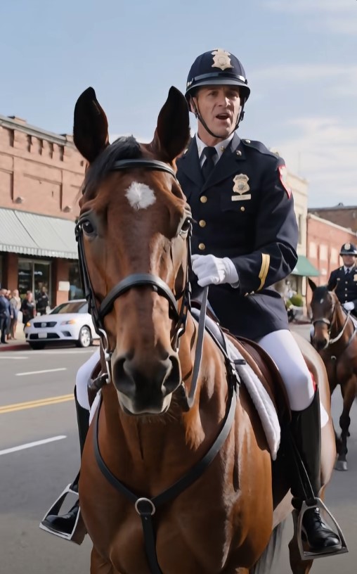 The Police Horse Left the Parade—Then an Old Barber Whispered One Name