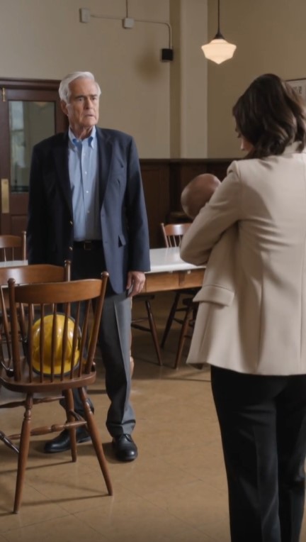Retired Fire Captain Saved One Empty Chair for 28 Years — Then a Young Woman Walked In With a Baby