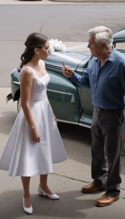 Bride Was Already Late When a Mechanic Refused to Start the Wedding Car — Then He Found What Her Father Hid Inside
