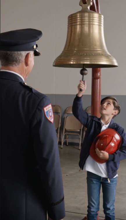 Boy Rang the Firehouse Bell Three Times for His Fallen Father — Then Explained Why