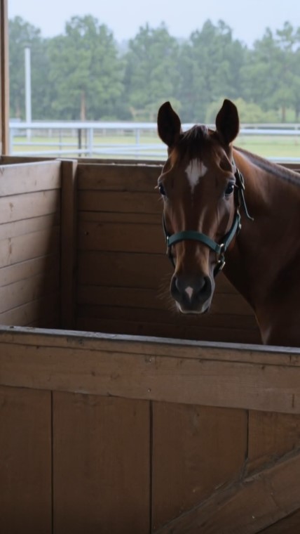 Old Horse Returned to the Same Empty Stall Every Night — Then a Trailer Pulled Into the Ranch