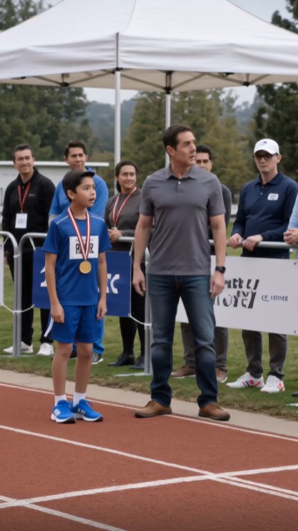 An 11-Year-Old Gave His Race Medal to an Elderly Stranger—Then the Man Mentioned His Grandfather