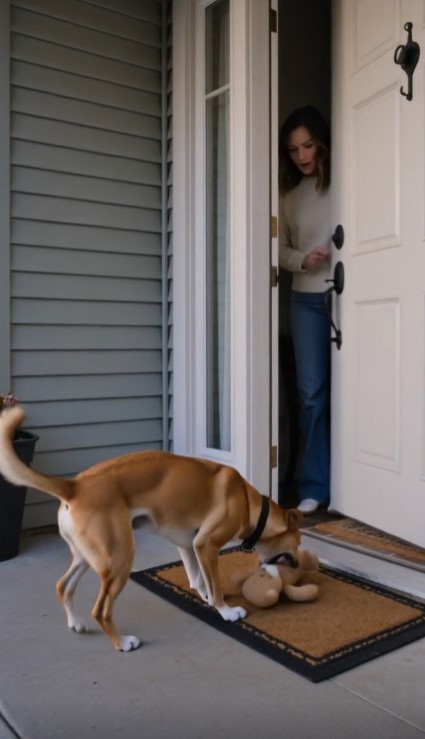 A Stray Dog Brought Emma a Gift Every Morning — Then One Toy Led Her to a Secret From Three Years Ago