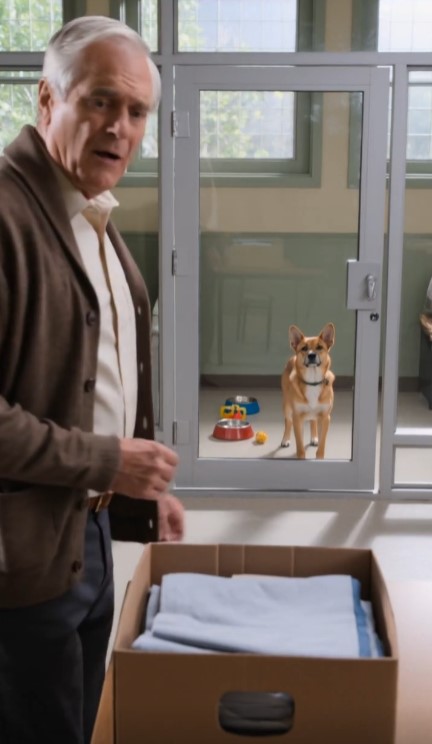 Robert Went to Donate His Late Wife’s Blankets — Then an Older Shelter Dog Revealed a Family Secret