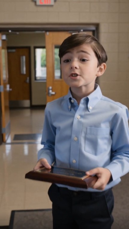 A 10-Year-Old Gave His School Award to the Maintenance Worker—Then His Mother Revealed a 38-Year-Old Photograph