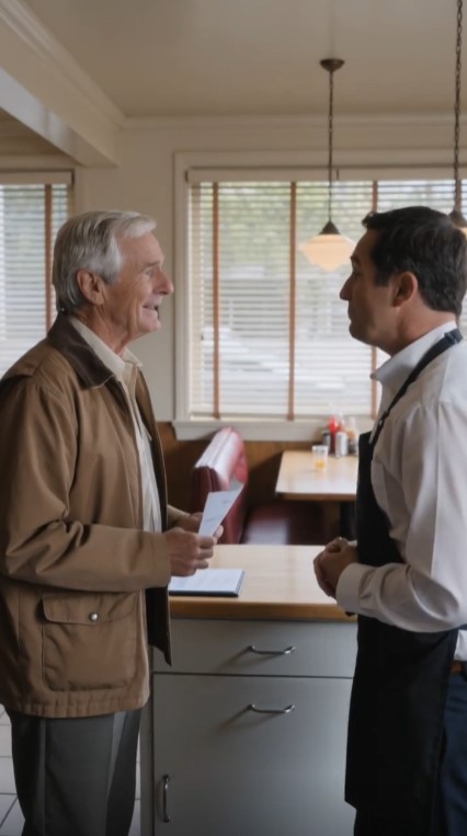 A 72-Year-Old Asked a Restaurant for Work—Then the Daughter He Hadn’t Seen in 17 Years Walked Through the Door