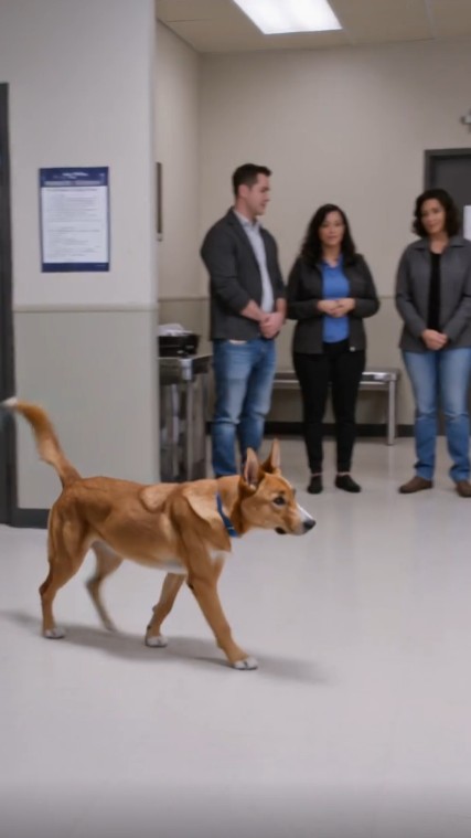 A Rescue Dog Ignored Every Adopter—Then Stopped Beside an Elderly Man’s Empty Wheelchair