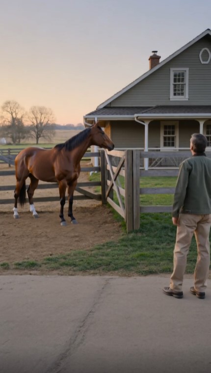 A Horse Stared at the Same Empty Window Every Evening—Then a Woman Returned After 18 Years