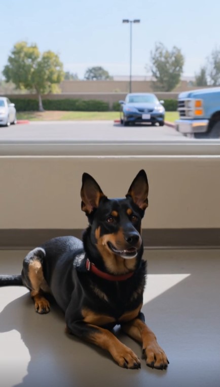 A Shelter Dog Stayed Silent for a Year—Then One Blue Pickup Made Him Come Alive