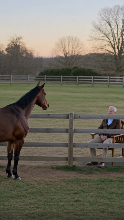 An Old Horse Waited at the Fence Every Morning—Then the Man He Remembered Came Back
