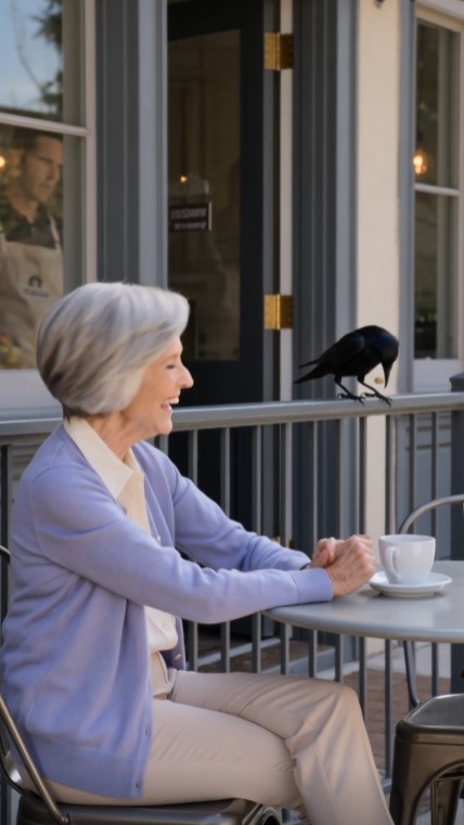 A Crow Brought Coins to the Same Café Table—Then Led the Owner to a Bracelet Lost 60 Years Ago