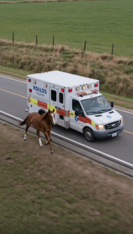 Horse Chased an Ambulance for Two Miles and Led Paramedics to an Elderly Man