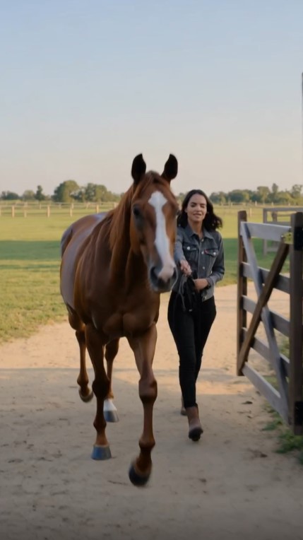 A Horse Suddenly Refused to Move—Then Its Owner Saw What It Was Staring At