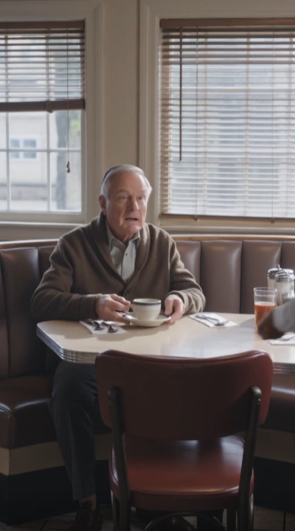 Old Man Ordered Two Breakfasts Every Morning for the Wife He Had Lost