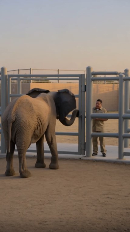The Elephant Wouldn’t Let Her Keeper Leave—Then She Led Him to a Hidden Calf