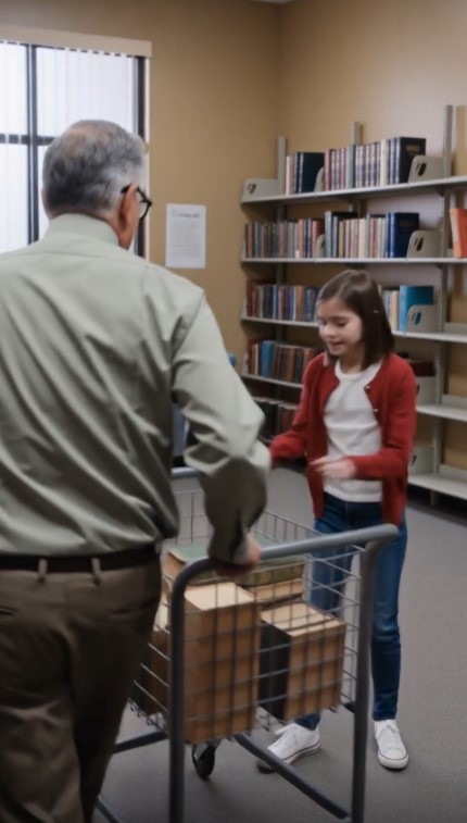 A 10-Year-Old Girl Saved an Old Library Book—Then They Found Her Name Written Inside 30 Years Earlier