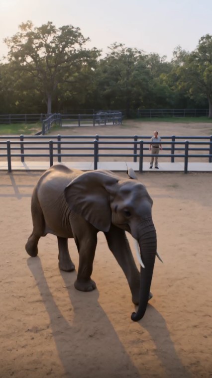 An Elephant Found a Keeper’s Father’s Missing Boot—Then Led Her to Something Hidden Beneath an Old Tree