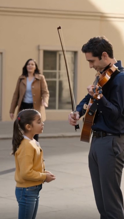 A Little Girl Hummed Four Notes to a Street Musician—Then an Elderly Woman Dropped Her Shopping Bag