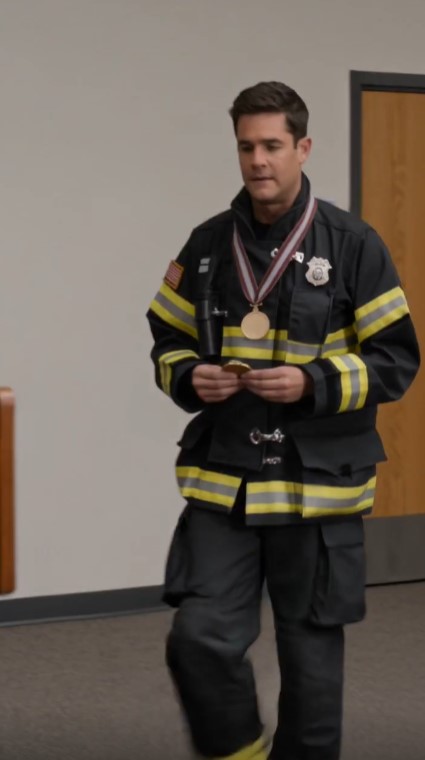A Firefighter Gave His Medal to an Elderly Woman—Then She Revealed Why She Had Come