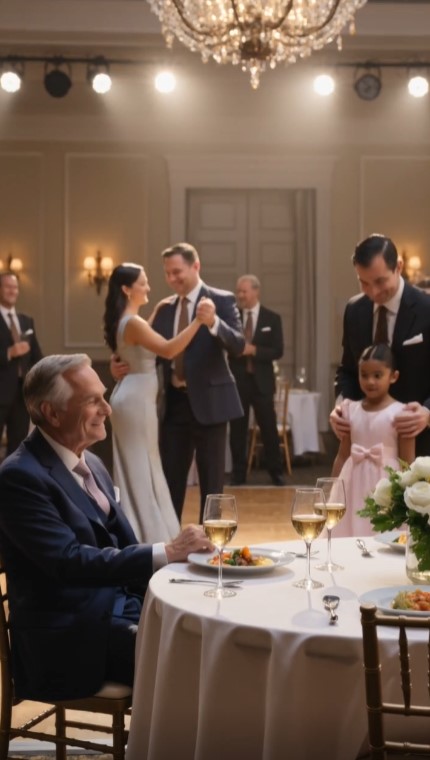 A Little Girl Asked an Elderly Man to Dance—Then the Entire Dance Floor Changed for Him