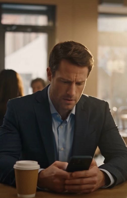 A Woman Knocked Coffee From a Businessman’s Hand—Seconds Later, He Understood Why