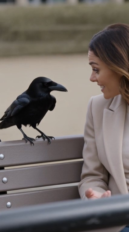 A Crow Brought a Woman One Coin Every Morning—Then Led Her to Something Hidden Beside a Drain