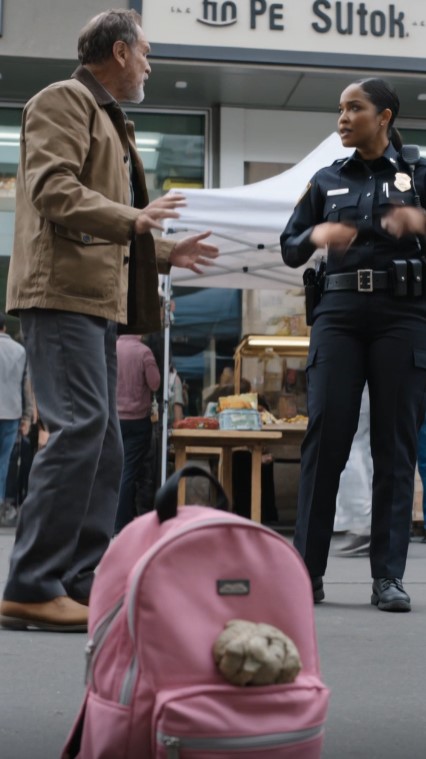 An Elderly Stranger Grabbed a Little Girl’s Backpack—Then Security Saw What Was Hidden in the Side Pocket