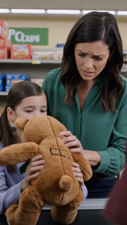A Little Girl Put an Old Teddy Bear on the Checkout Belt—Then the Cashier Locked Her Register