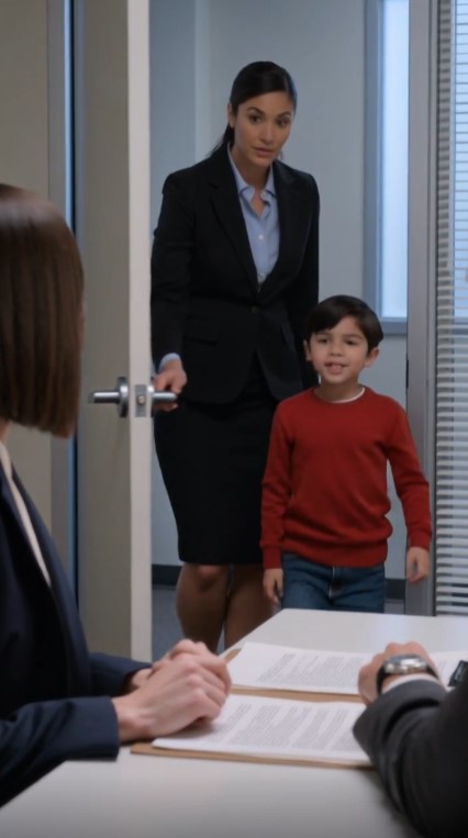 A Boy Interrupted His Mother’s Job Interview—Then He Recognized His Father’s Watch