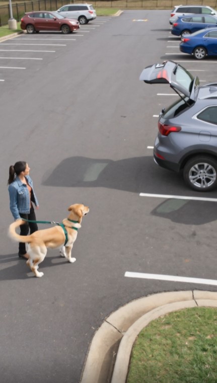 A Dog Jumped Into a Stranger’s Car at a Rest Stop—Then Found a Collar Missing for Eight Years