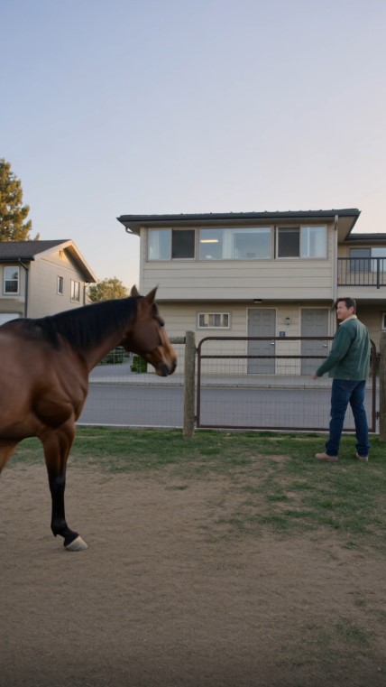 A Horse Stared at the Same School Window Every Afternoon—Then a New Teacher Recognized Him