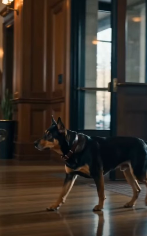 A Dog Returned to the Same Hotel Every Night—Then an Elderly Woman Asked for Room 214