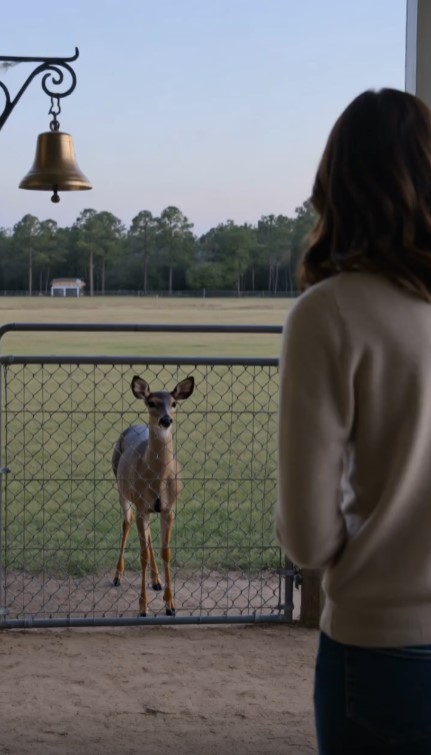 A Wild Deer Appeared Outside Her Porch for Nine Mornings—Then It Led a Ranger to Her Father’s Old Red Markers